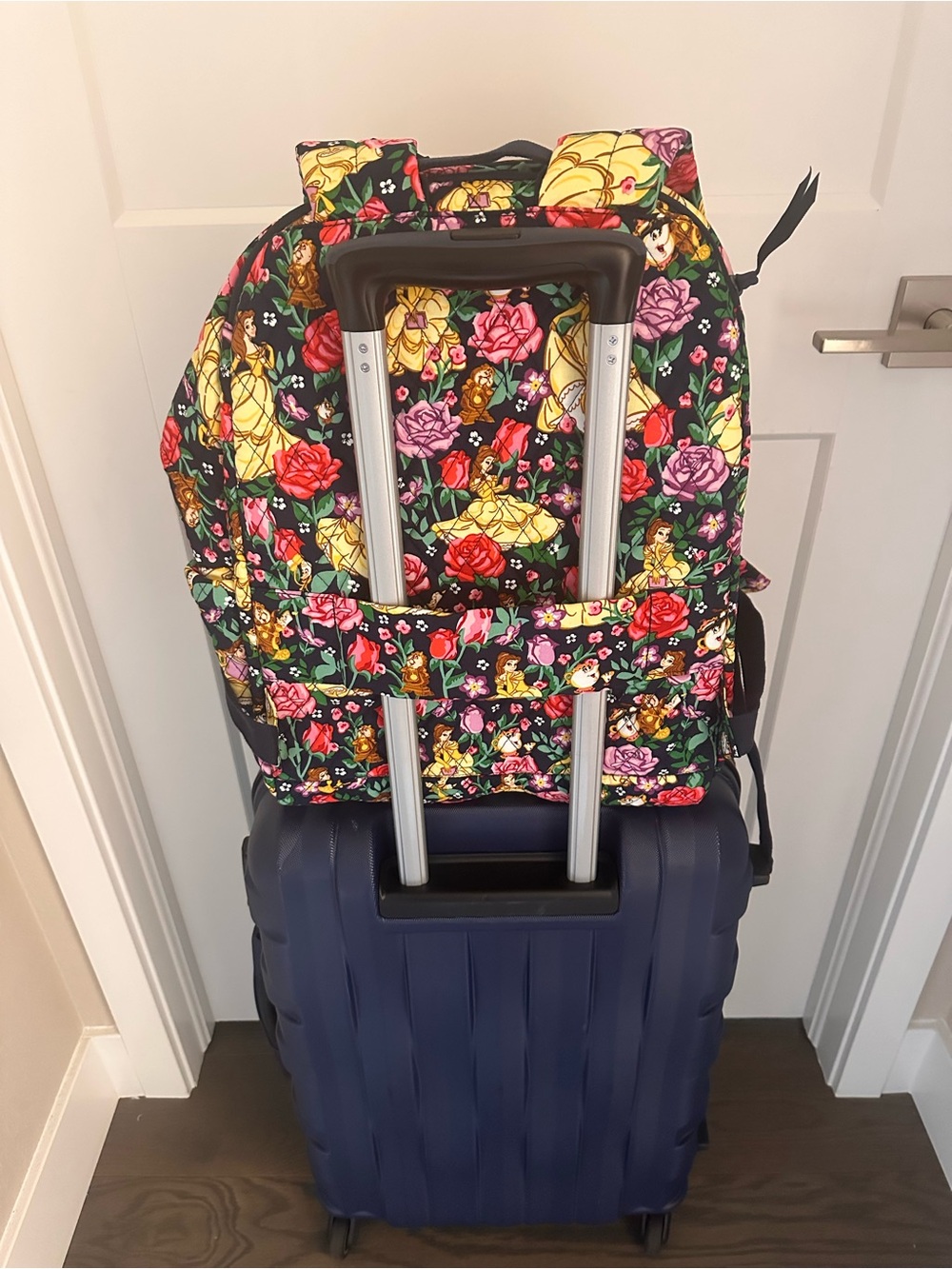 Vera Bradley Limited Edition Disney’s Belle Large Backpack NWT - Picture 13 of 16